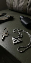 Superman necklace