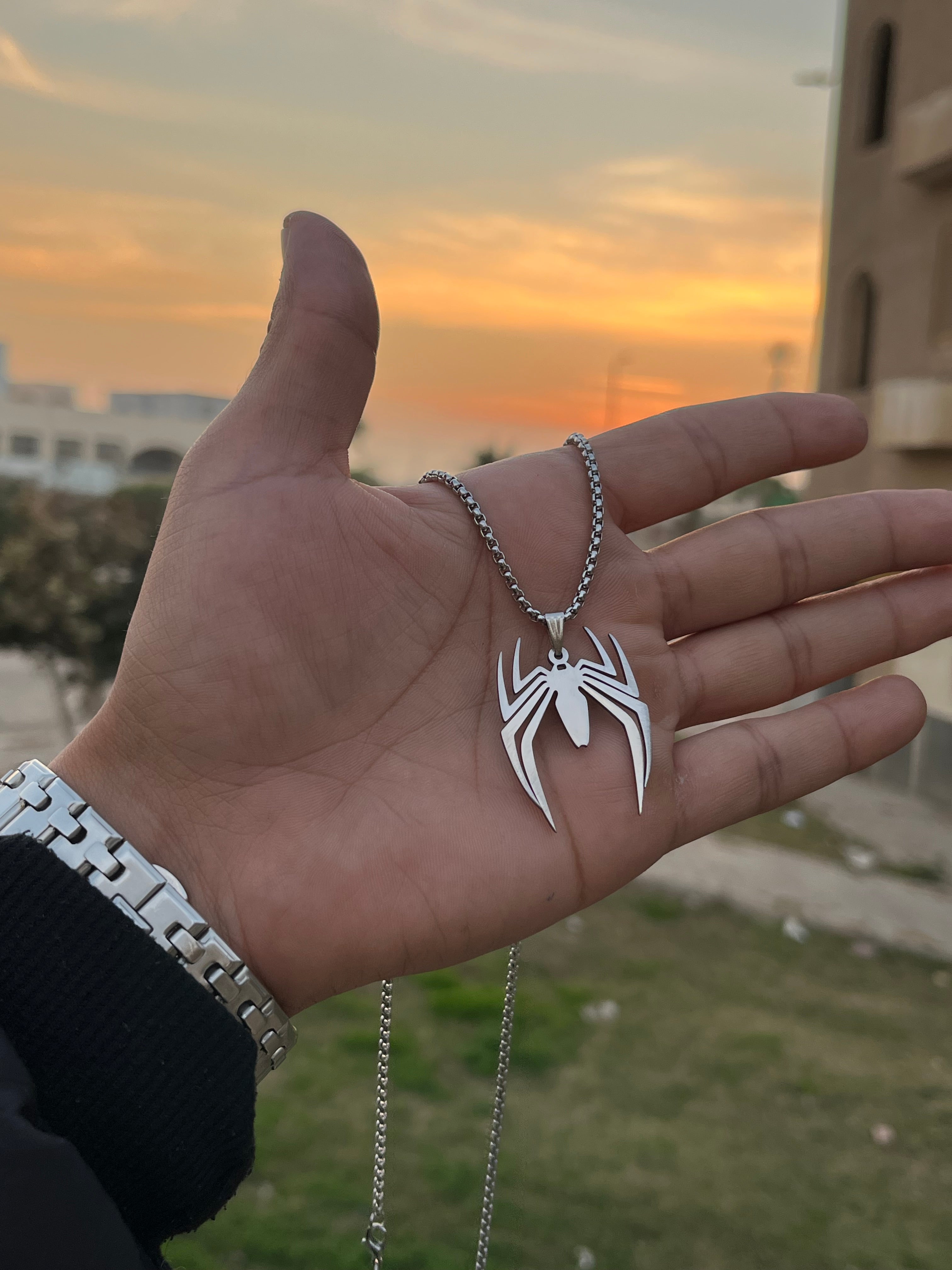 Spider-man necklace