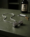 Dumbell Necklace