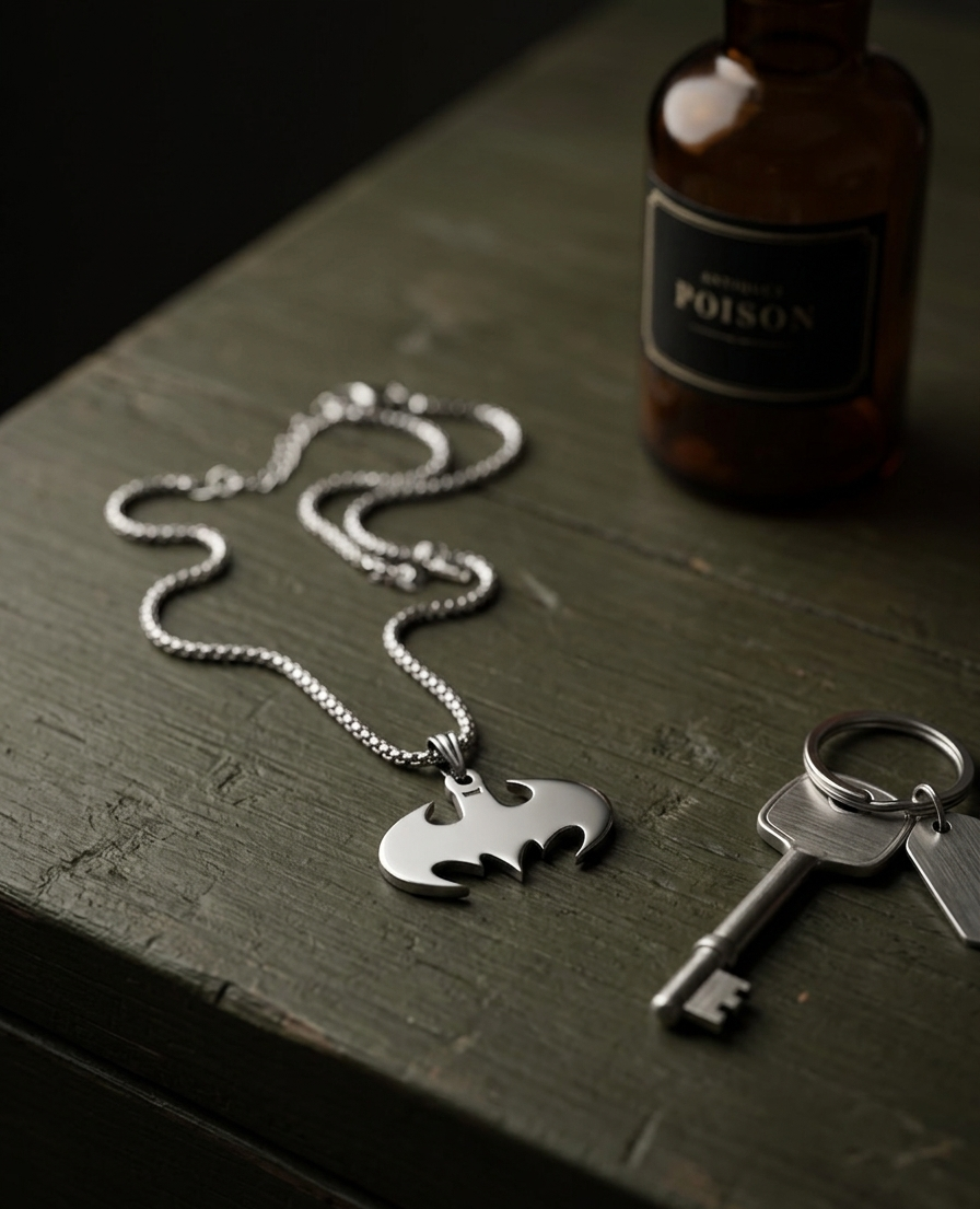 Batman necklace
