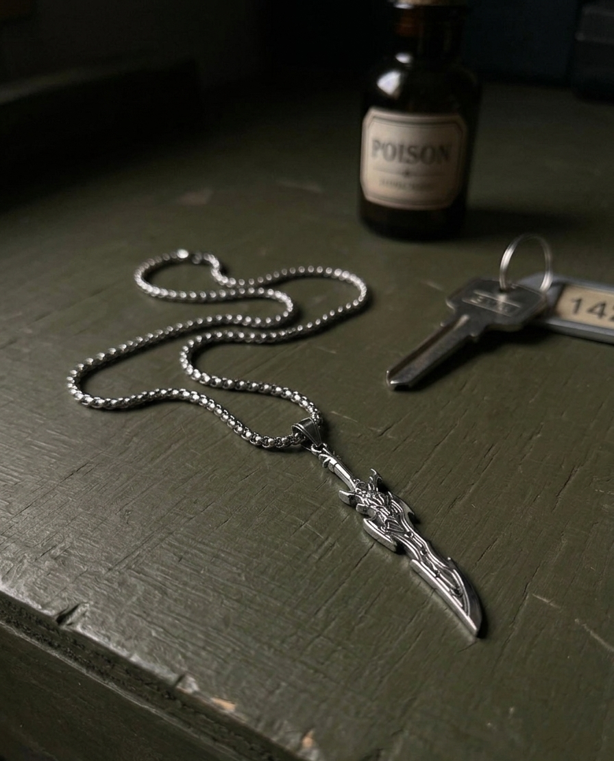 Ninja sword Necklace