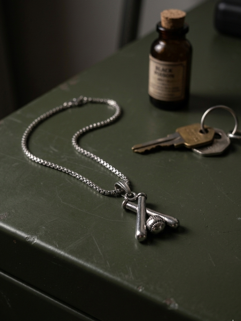 Baseball Necklace