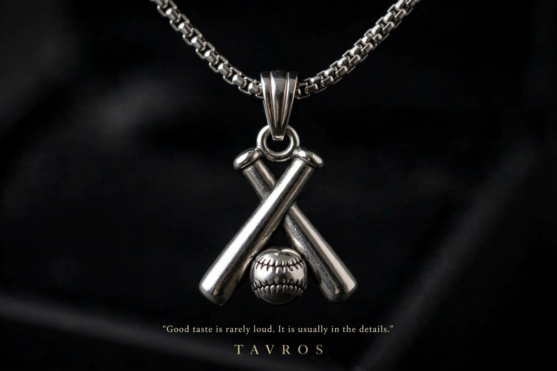 Baseball Necklace