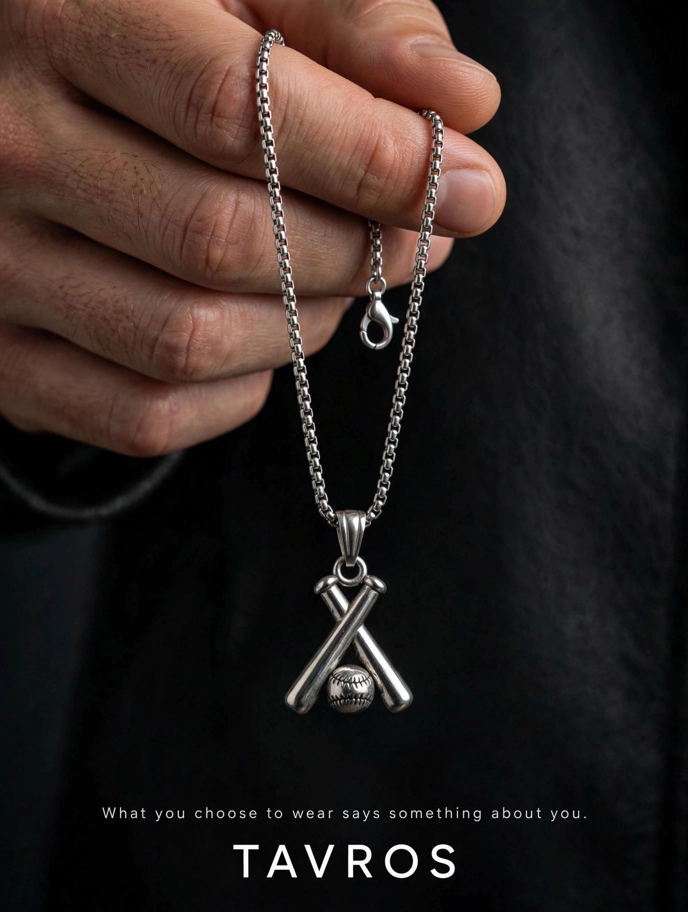 Baseball Necklace