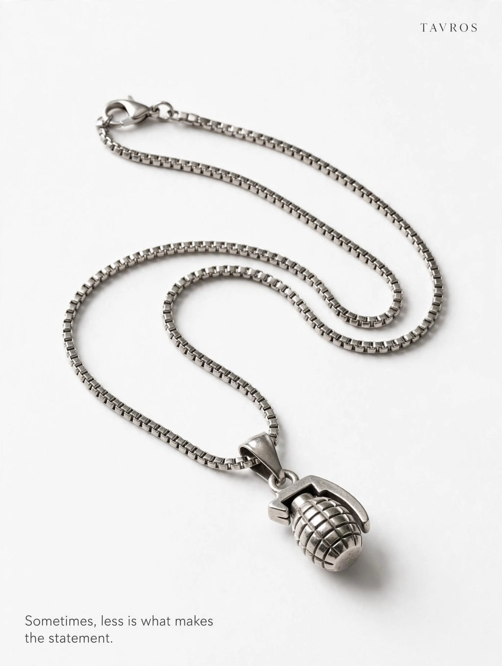 Grenade Necklace