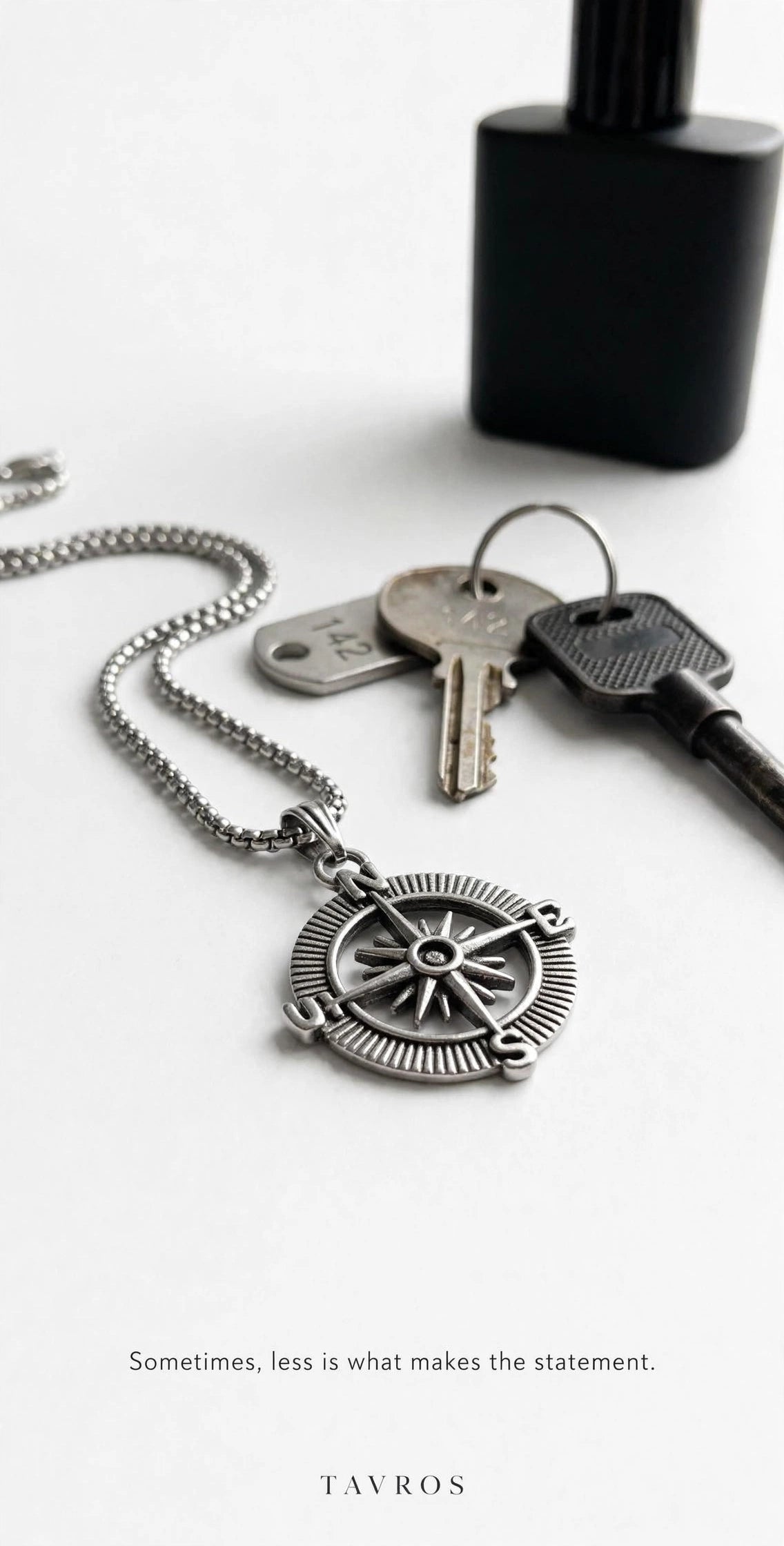 Compass necklace